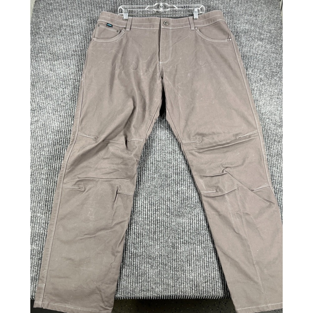 KUHL Rydr Vintage Pantimadye Pants Mens‎ 40x32 Gray Heavyweight Hiking Outdoor